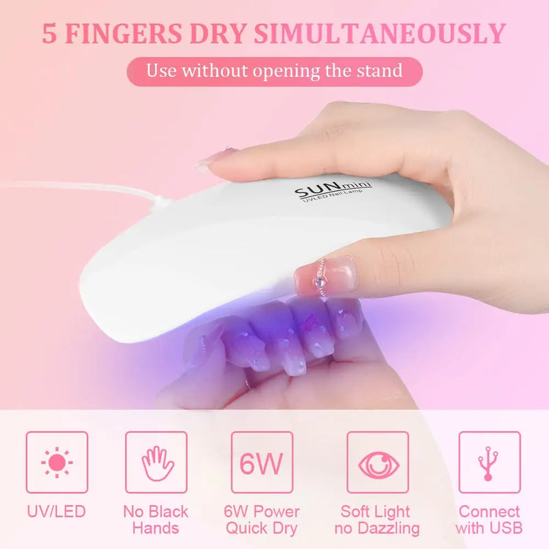 . "Lâmpada LED 60/120s: Iluminação profissional para cura de unhas em gel."